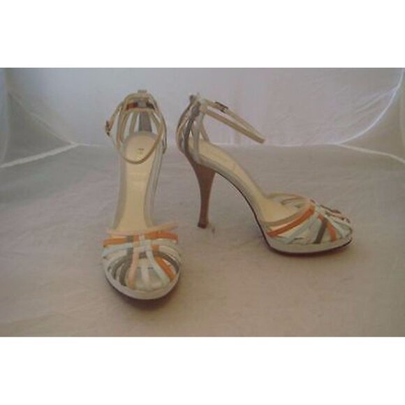 Fendi Platform Suede Sandals Sex and the City Style 37.5 EU - 7.5 US New In Box - Picture 2 of 3